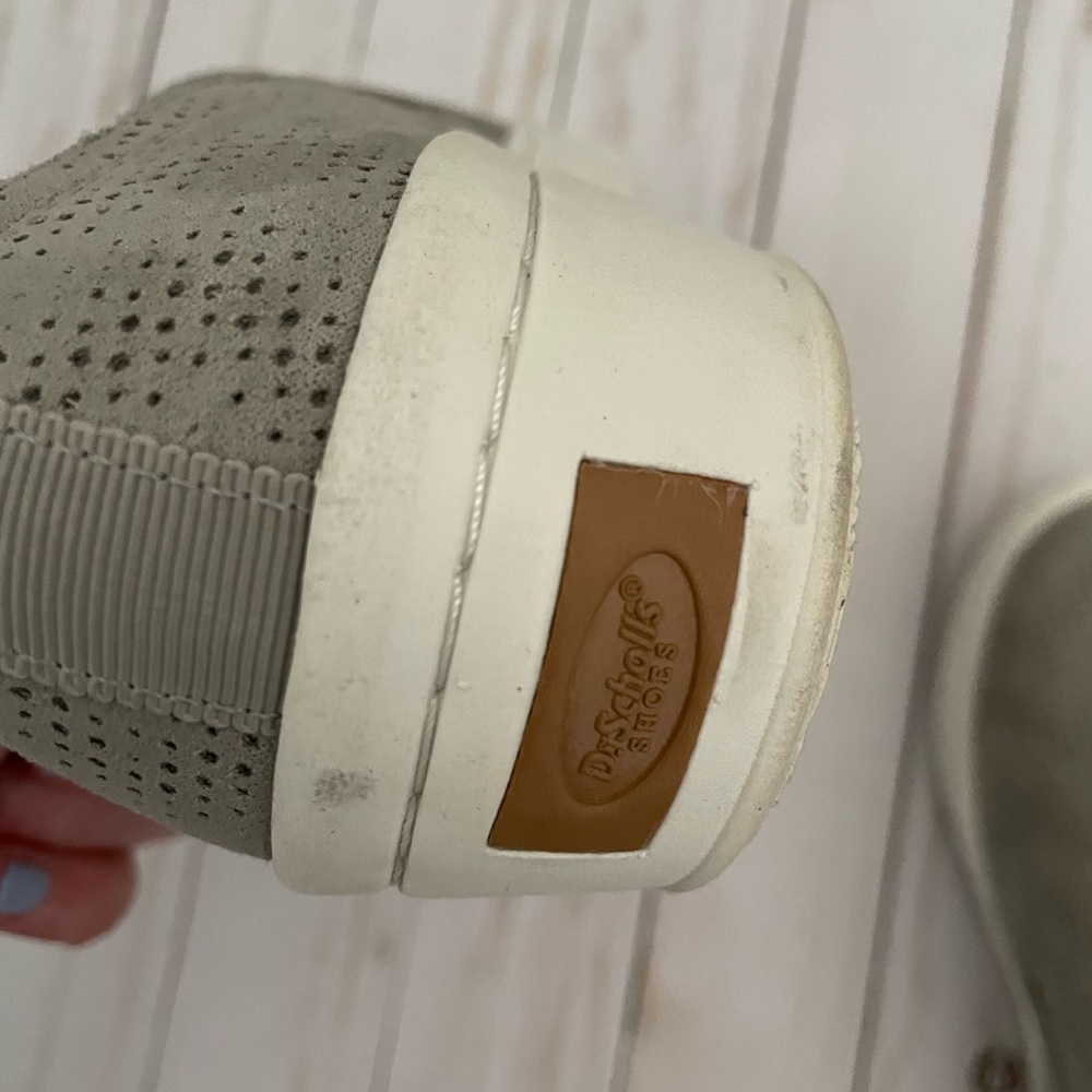 DR. SCHOLL’S Gray Suede Slip On Loafers - Picture 11 of 11